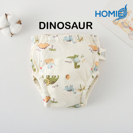 HOMIE Mesh Cotton Breathable Potty Training Pants/Baby Toilet Infant Learning Pant/Reusable/Washable