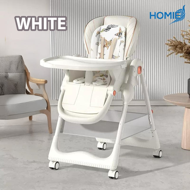 HOMIE Multifunctional Children Tableware/Double Layer Dinner Plate/Height Adjustable/One-Key Folding