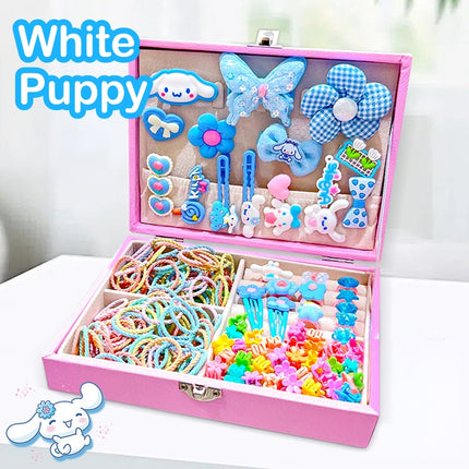 HOMIE Girls' Hair Accessories Gift Set -Cute Jewelry Box/Birthday Gift/Perfect for Styling Hairstyle
