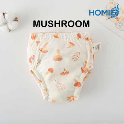 HOMIE Mesh Cotton Breathable Potty Training Pants/Baby Toilet Infant Learning Pant/Reusable/Washable
