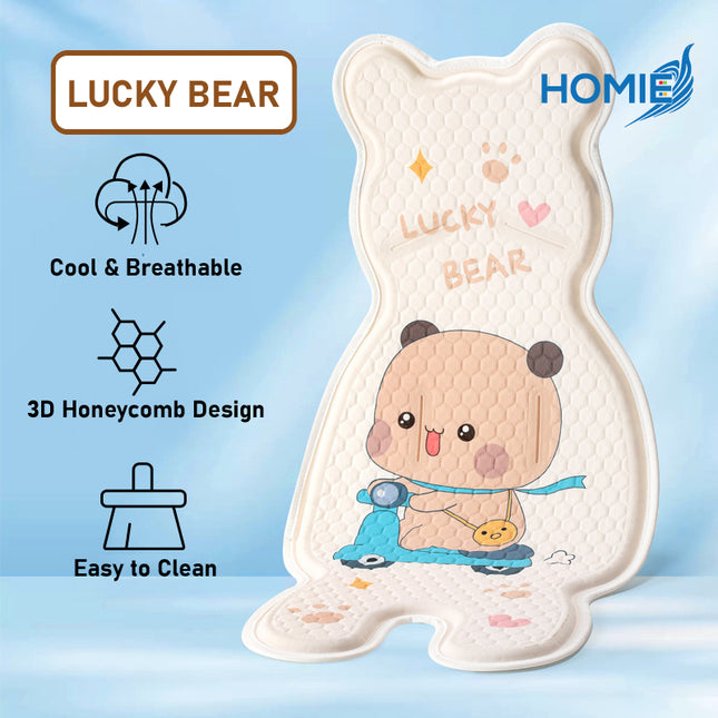 Stroller Cooling Seat Liner/3D Honeycomb TPE Coolings Gel/Dining Chair Car Seat Cushion