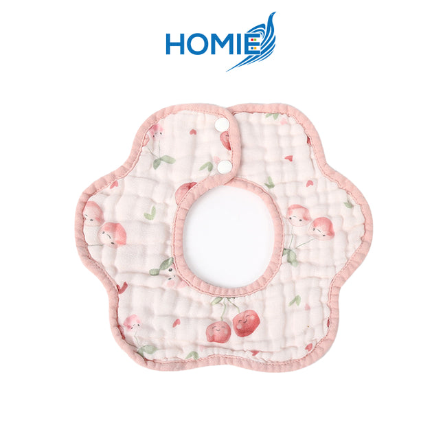 HOMIE Cotton Bib (27×29cm)
