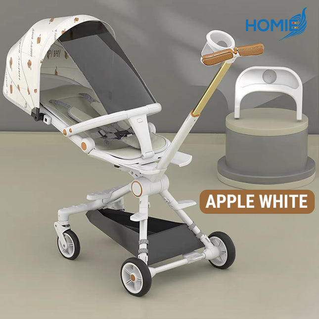 Lightweight Swift Fold 360° Rotate Stroller-Dedicated for Travel/Adjustable Seat/ 2-Way Pushing