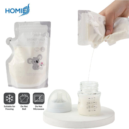 Breast Milk Disposable Storage Bag (250ml / 8oz per bag) 30pcs