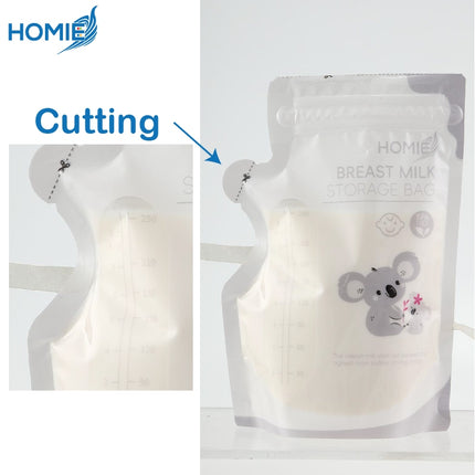 Breast Milk Disposable Storage Bag (250ml / 8oz per bag) 30pcs
