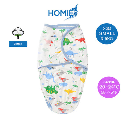 【Newborn Infant Baby Cotton Wrap Swaddle】Soft Breathable Adjustable Toddler Swaddles Essential