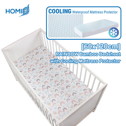 HOMIE Foldable Baby Travel Cot with 2-Level Bed & Cradle – Multifunctional Portable Playpen Sleeper
