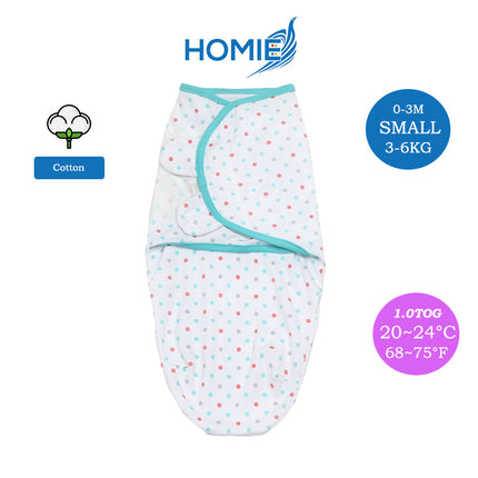 【Newborn Infant Baby Cotton Wrap Swaddle】Soft Breathable Adjustable Toddler Swaddles Essential