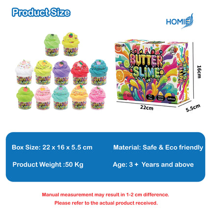 Pure Color Butter Slime Kit