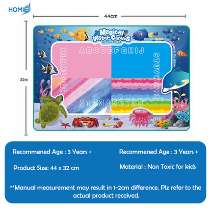 Magic Doodle Mat – Reusable Water Canvas (3 Years+)