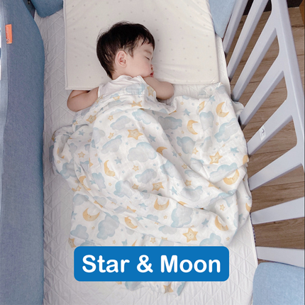 Bamboo Muslin Swaddle Blanket (120x120cm)