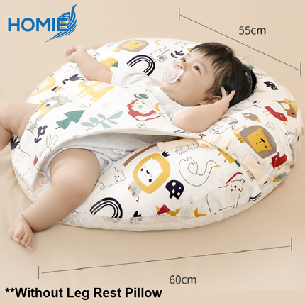 HOMIE Breathable Double Side Anti-Choke Anti-Reflux Maternity Nursing Pillow /Feed Nest Baby Pillows