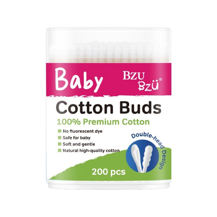 BZU BZU Baby Cotton Buds, 200pcs - Exp 12/27