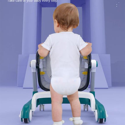 Baby Walker Newborn Learning Walking Car with Music Foldable and Adjustable Multifunction Toddler Walk Car with Wheel