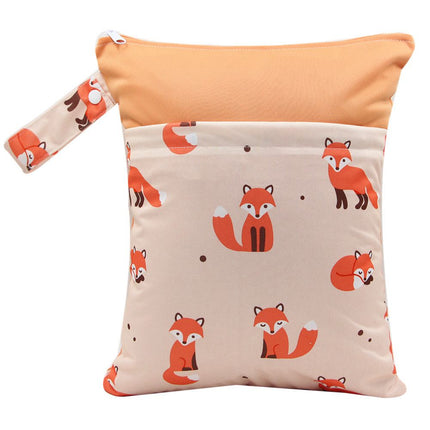 Size: 30x35cm Waterproof wet bag #Name Personalised Multifunction Wet Bag | Reusable Diaper Bag