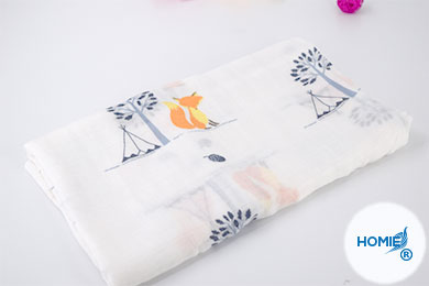 Bamboo Muslin Swaddle (120x120cm)