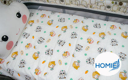 【Homie Stackable Cot Crib Sheet 】for Preschool Daycare and Child Care Centre