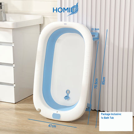 HOMIE 0-6Years Foldable Baby Bath Tub Children Shower Basin Portable Infant Bathtub