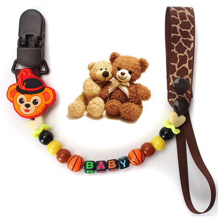 Baby Pacifier Clip Teether Toy Strap Holder