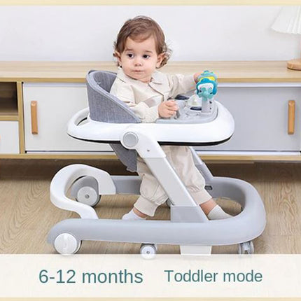 Baby Walker Newborn Learning Walking Car with Music Foldable and Adjustable Multifunction Toddler Walk Car with Wheel