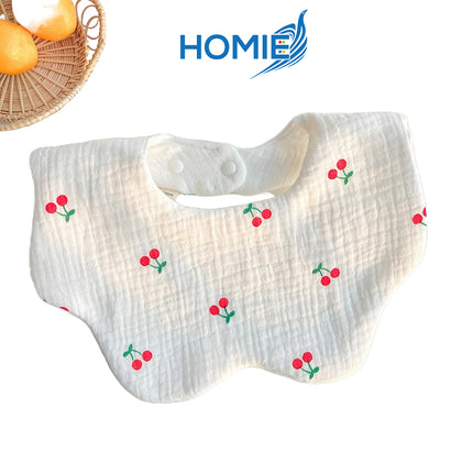 Cotton Gauze Baby Bandana Bibs – Drool & Food Catcher