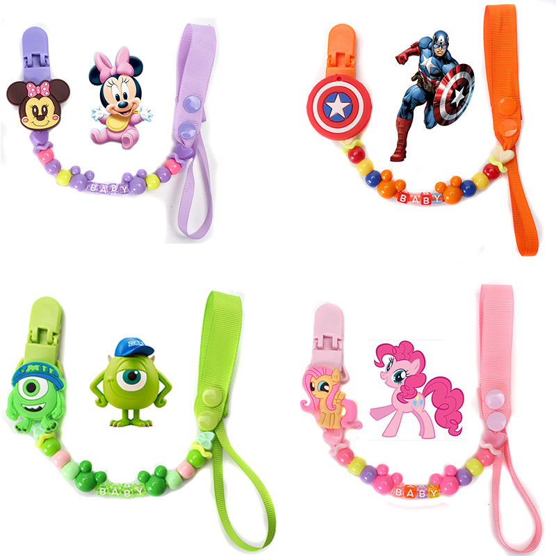 Baby Pacifier Clip Teether Toy Strap Holder