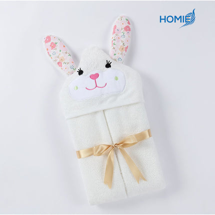 Animal Hooded Towel - Bamboo Material