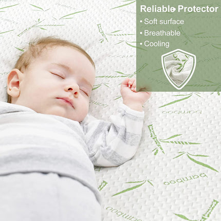 (60x120cm)Bamboo Waterproof Mattress Protector