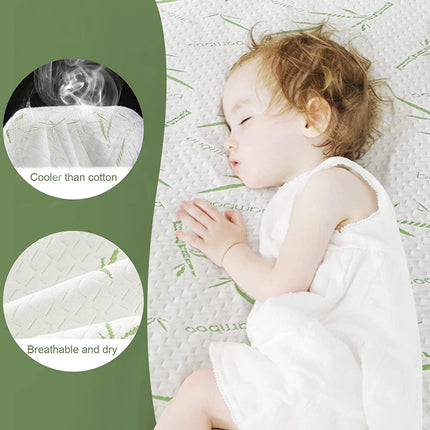 (60x120cm)Bamboo Waterproof Mattress Protector