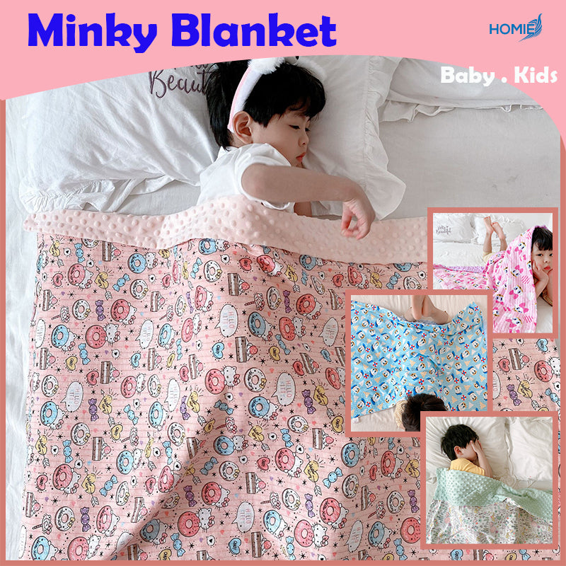 Baby Minky Blanket (110x150cm)