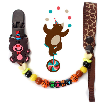 Baby Pacifier Clip Teether Toy Strap Holder