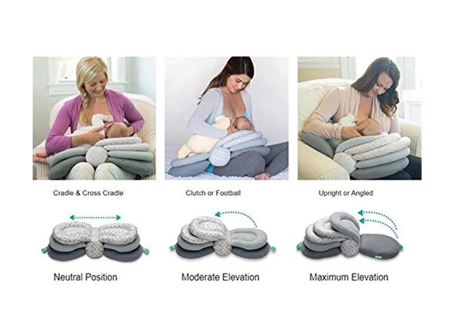 Adjustable Nursing Breastfeeding Pillow HOMIE.SG