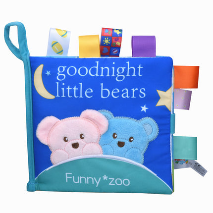 3D Baby Cloth Book - Newborn Early Educational Quiet Book