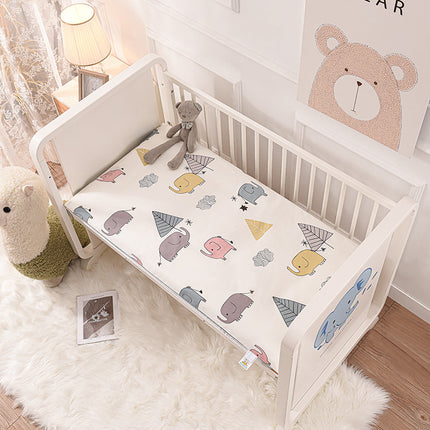 SG Baby Bed Mattress Pad Crib Mattresses Topper Pure Cotton Cartoon Cot Cardle Bedding Bed Set Baby Bedding Duvet Cover