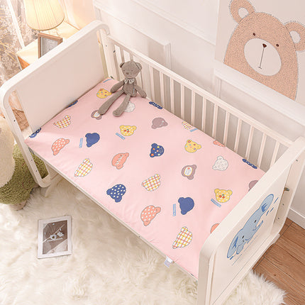 SG Baby Bed Mattress Pad Crib Mattresses Topper Pure Cotton Cartoon Cot Cardle Bedding Bed Set Baby Bedding Duvet Cover
