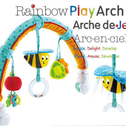 Baby Stroller Arch Toy Bouncer Toy Bar Baby Car Seater Toy Baby Activity Toy Stroller hanging Toy Bed Crib Hanging Toy
