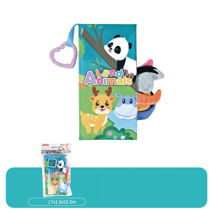 Baby Picture Book Colorfast Parent-children Early Education Colorful Baby Animal Book Toy Baby Toy for Toddlers