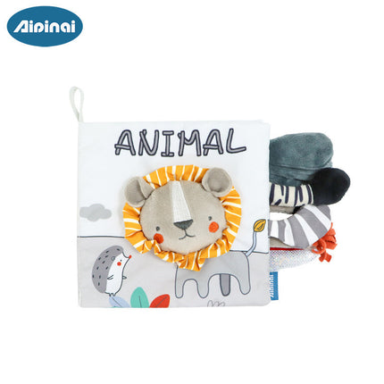 Soft Cloth Book Toys for Babies Touch Feel Crinkle Quiet Books Learning  Books /  Baby Book / Bedtime Story Book