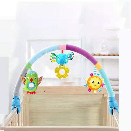 Baby Stroller Arch Toy Bouncer Toy Bar Baby Car Seater Toy Baby Activity Toy Stroller hanging Toy Bed Crib Hanging Toy