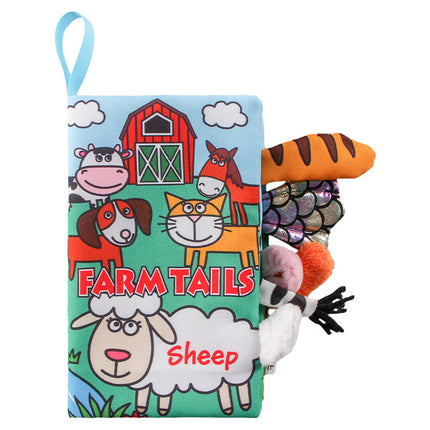 Baby Picture Book Colorfast Parent-children Early Education Colorful Baby Animal Book Toy Baby Toy for Toddlers