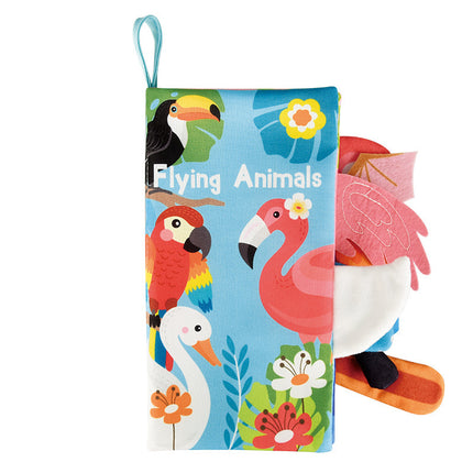 Baby Picture Book Colorfast Parent-children Early Education Colorful Baby Animal Book Toy Baby Toy for Toddlers