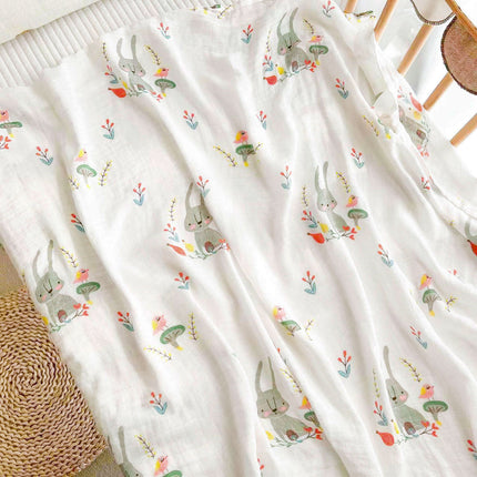 Newborn Cotton Muslin Swaddle Baby Blanket Wrap Cover