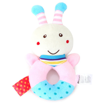 Cartoon Animals Crib Mobile Bed Bell Toys Baby Infant Toddler Baby Plush Rattle Plush Soft Rattles Toy Gift