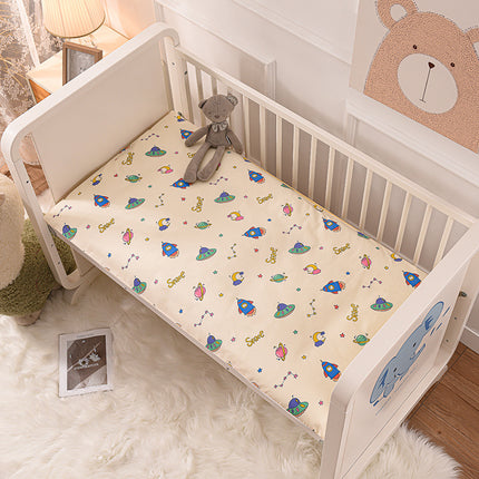 SG Baby Bed Mattress Pad Crib Mattresses Topper Pure Cotton Cartoon Cot Cardle Bedding Bed Set Baby Bedding Duvet Cover
