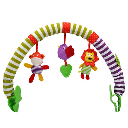 Baby Stroller Arch Toy Bouncer Toy Bar Baby Car Seater Toy Baby Activity Toy Stroller hanging Toy Bed Crib Hanging Toy