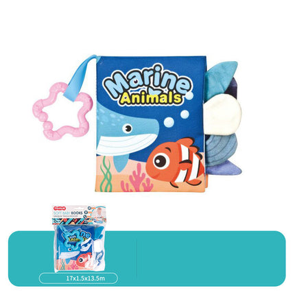Baby Picture Book Colorfast Parent-children Early Education Colorful Baby Animal Book Toy Baby Toy for Toddlers