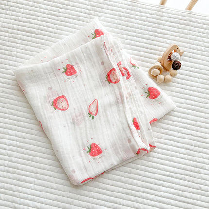 Newborn Cotton Muslin Swaddle Baby Blanket Wrap Cover
