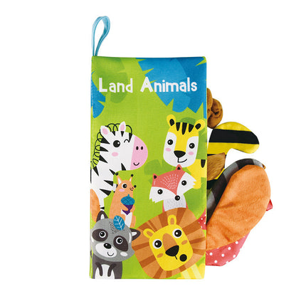 Baby Picture Book Colorfast Parent-children Early Education Colorful Baby Animal Book Toy Baby Toy for Toddlers