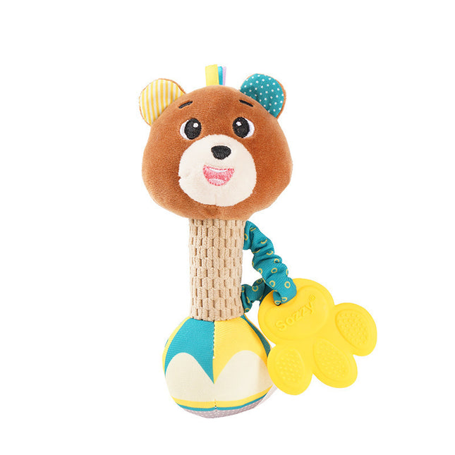 Sozzy Stuffed Animal Hand Grip Baby Toys Shaker Rattle Toy