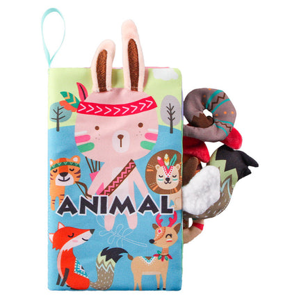 Baby Picture Book Colorfast Parent-children Early Education Colorful Baby Animal Book Toy Baby Toy for Toddlers